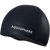 Aqua Sphere Plain Silicone Swimming Cap Black/White Single
